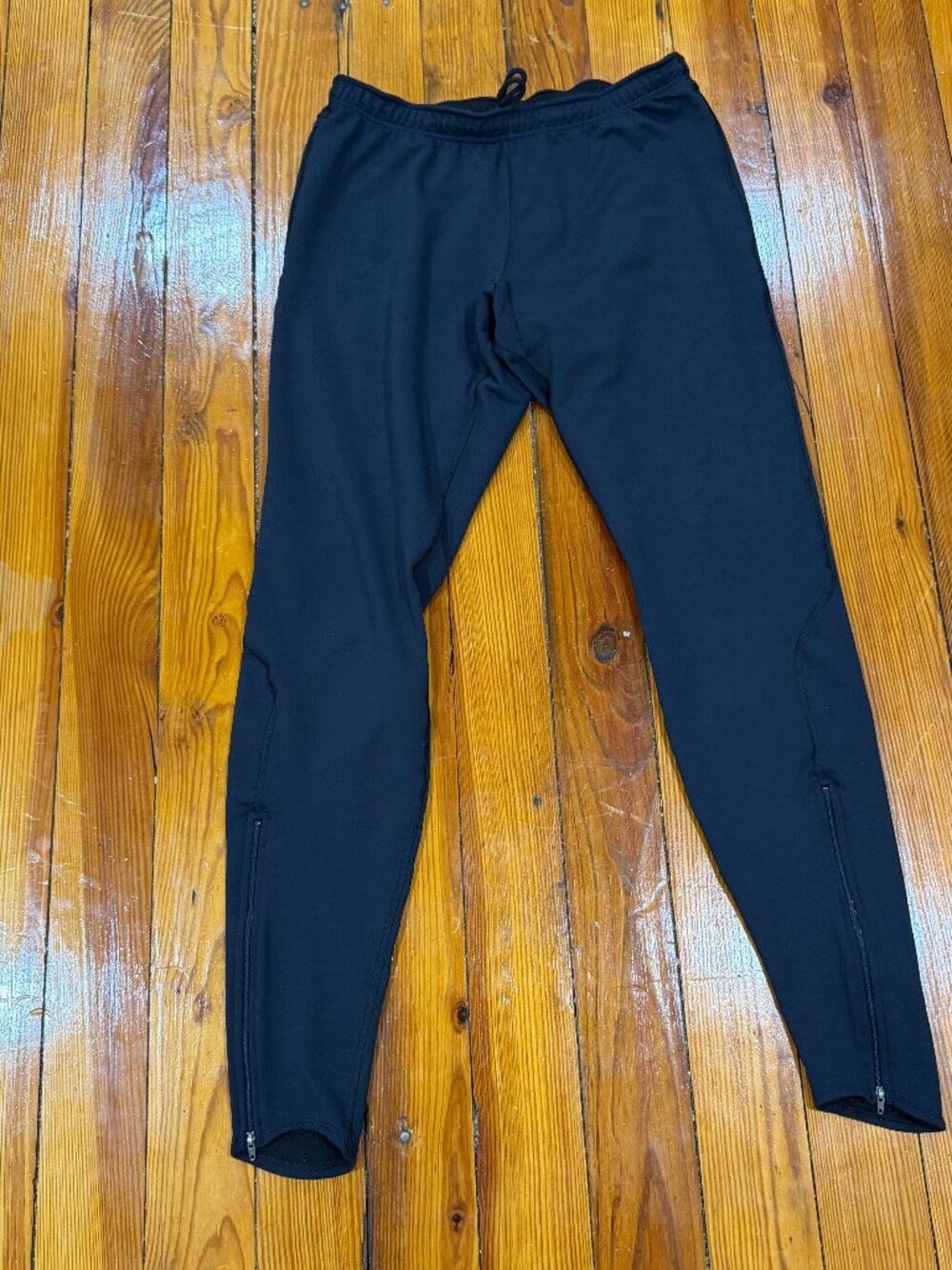 Patagonia Capilene Baselayer Pants Zipper Leg Black Men's Size Large